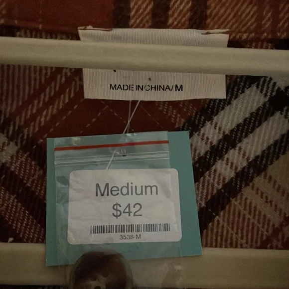 Plaid Brown wool women’s short jacket - Picture 3 of 3